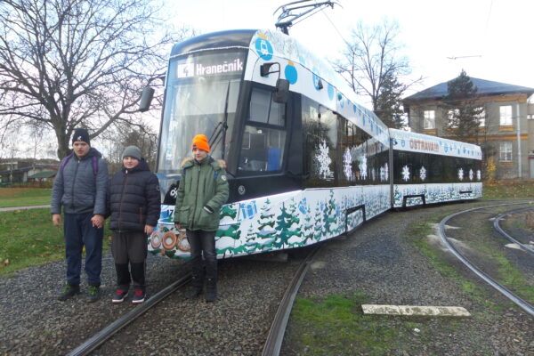 SC - jízda vánoční tramvají